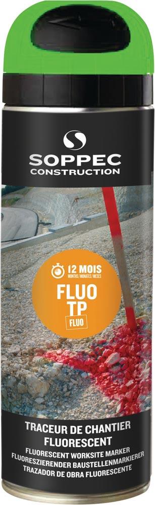 Baustellenmarkierspray FLUO TP neongrün 500 ml Spraydose