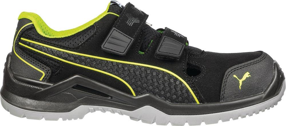 Sicherheitssandale Neodyme Green Low Größe 45 schwarz/grün Mikrofaser/Mesh S1P SRC ESD EN ISO 20345