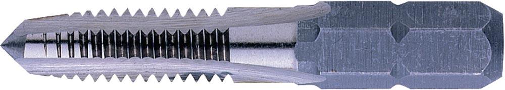 Einschnittgewindebohrer HSSG 1/4  6KT-Bit M10x21 mm