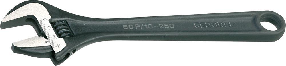 Rollgabelschlüssel 60 P 10 max. 30 mm Länge 255 mm mit Einstellskala