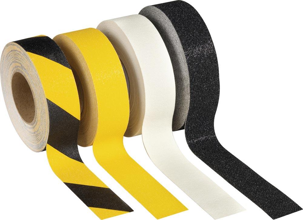 Antirutschklebeband SAFE STEP® gelb fluoreszierend Länge 18,25 m, Breite 50 mm Rolle