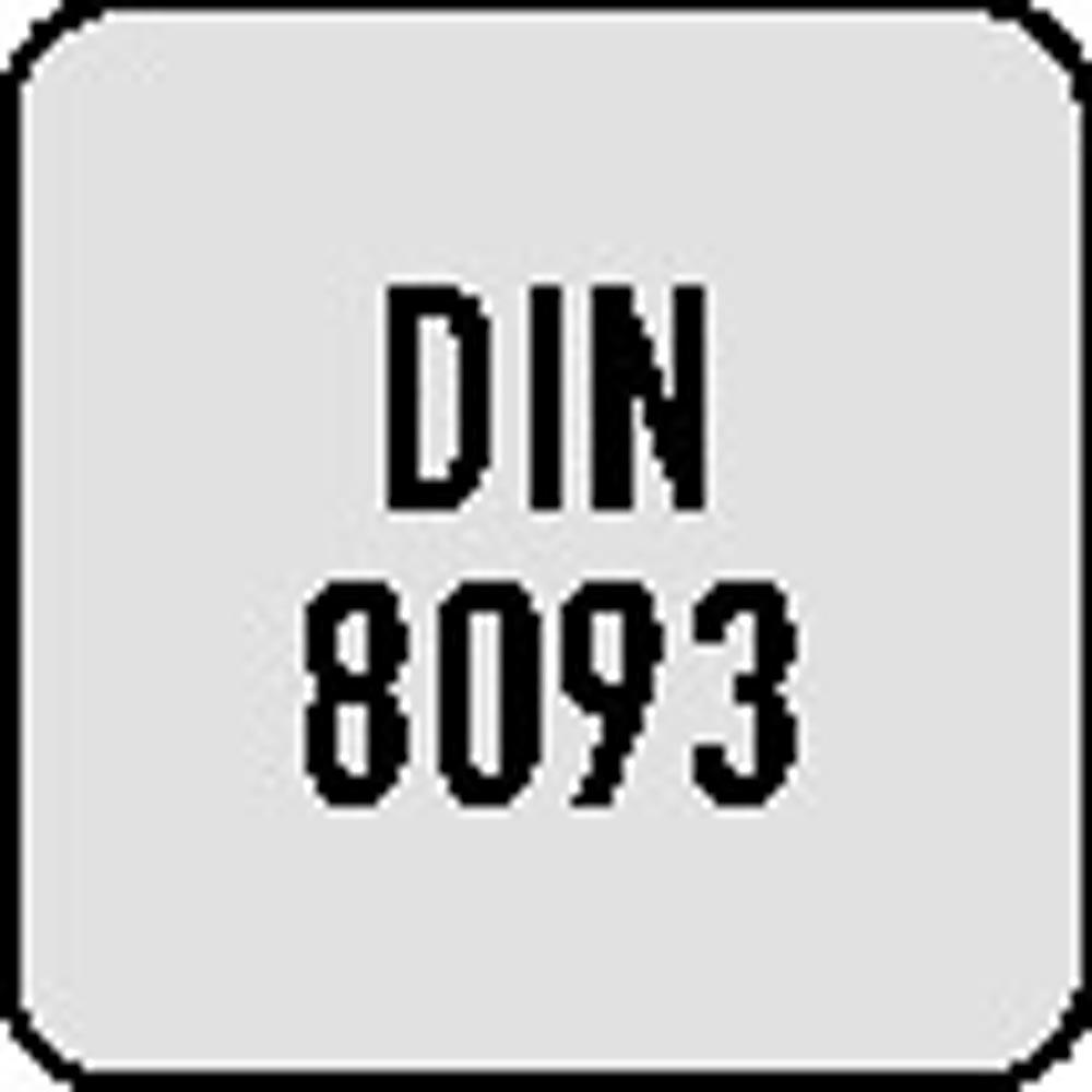 Maschinenreibahle DIN 8093 H7 Form B Nenn-Ø 12 mm HM