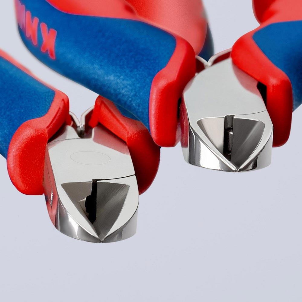 Elektronik-Seitenschneider Länge 115 mm Form 0 Facette ja, klein Mehrkomponenten-Hüllen spiegelpoliert