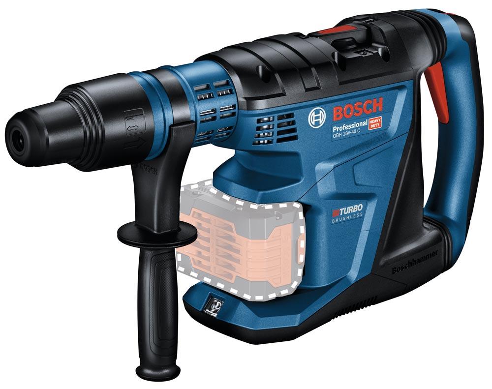 BOSCH Akku-Bohrhammer GBH 18V-40 C (2x8,0Ah XL-BOXX)