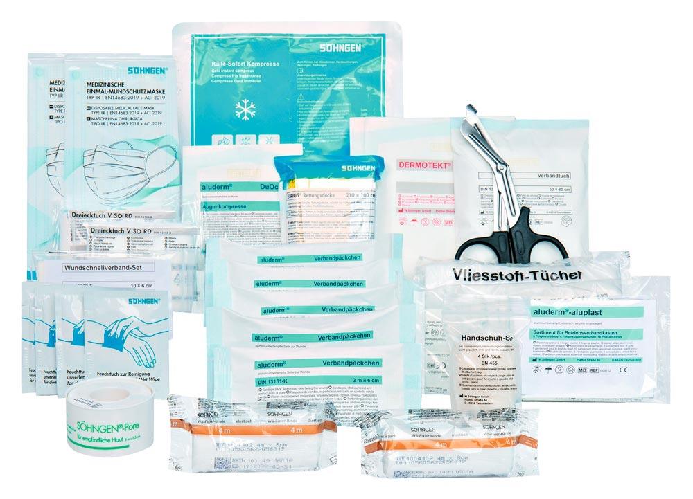 Verbandstoff-Füllung DIN 13169-2021 Standard 20 Jahre sterile Verbandstoffe
