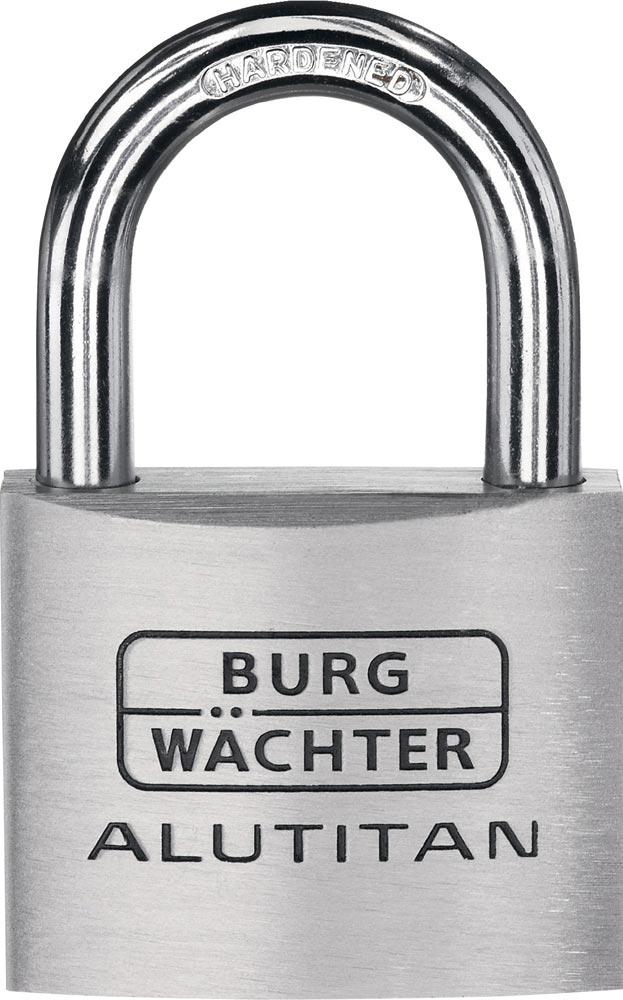 Zylindervorhangschloss 770/30 Schlosskörperbreite 30 mm Alu verschiedenschließend