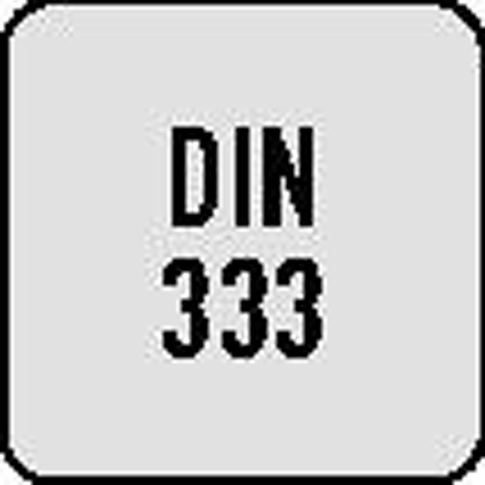 Zentrierbohrer DIN 333 Form A Nenn-Ø 1 mm HSS TiN rechtsschneidend