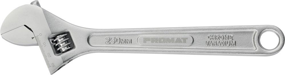 Rollgabelschlüssel max. 19 mm Länge 150 mm mit Einstellskala