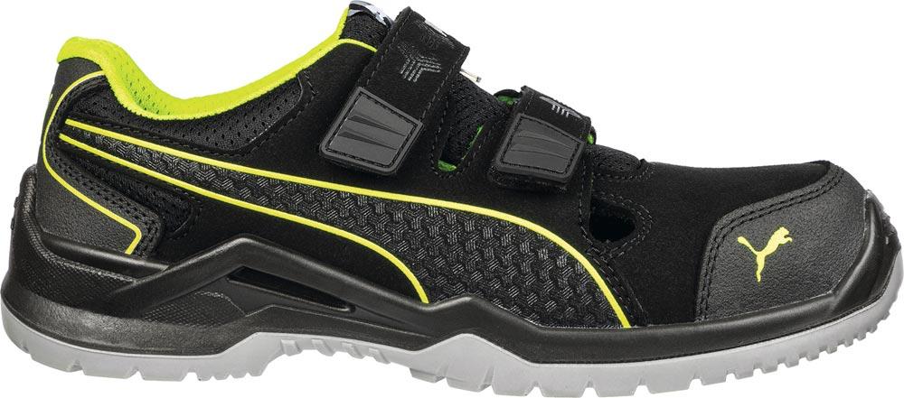 Sicherheitssandale Neodyme Green Low Größe 43 schwarz/grün Mikrofaser/Mesh S1P SRC ESD EN ISO 20345