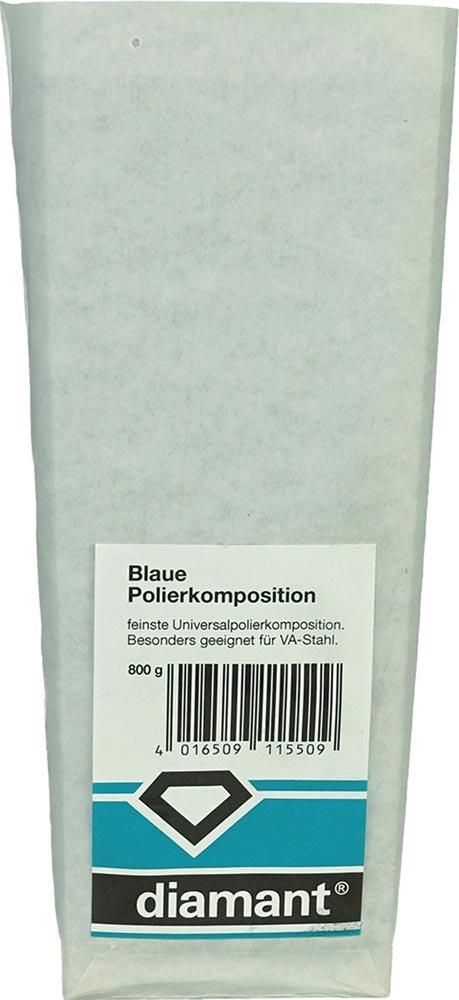 Schleif- und Polierpaste Polierkomposition blau