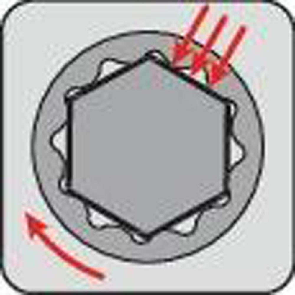 Werkzeugmodul Leereinlage 1/3-Modul 4000871234, 12-teilig