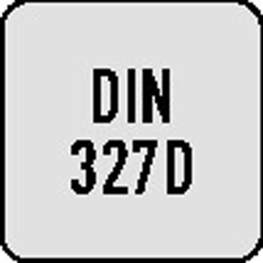 Bohrnutenfräser DIN 327 D Typ N Nenn-Ø 20 mm HSS-Co8 TiCN DIN 1835 B Schneidenanzahl 2 kurz