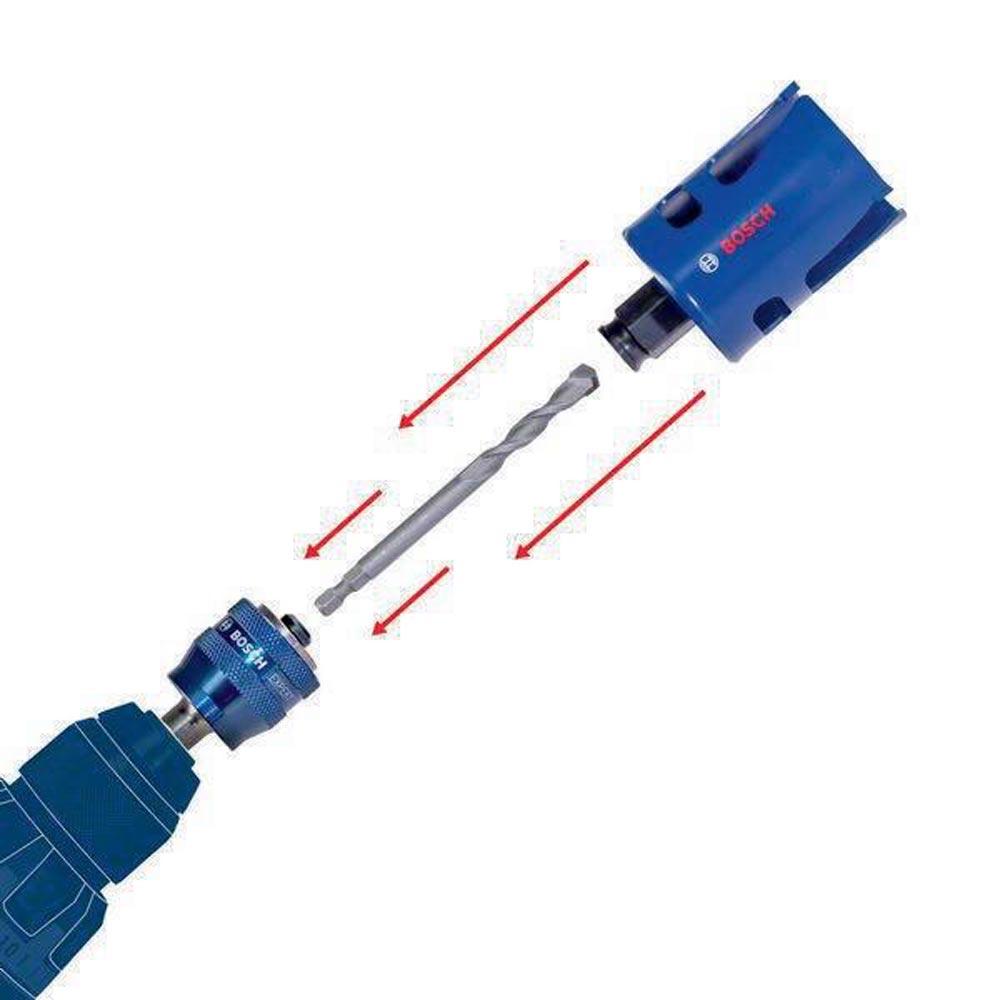 Adapter Power-Change Plus HSS-G-Bohrer für Lochsägen