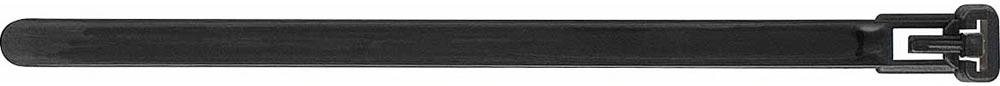 Kabelbinder Länge 200 mm Breite 7,6 mm Polyamid 6.6 schwarz 100St./Btl.