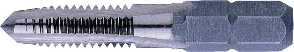 Einschnittgewindebohrer HSSG 1/4  6KT-Bit M10x21 mm Einschnittgewindebohrer HSSG 1/4  6KT-Bit M10x21 mm