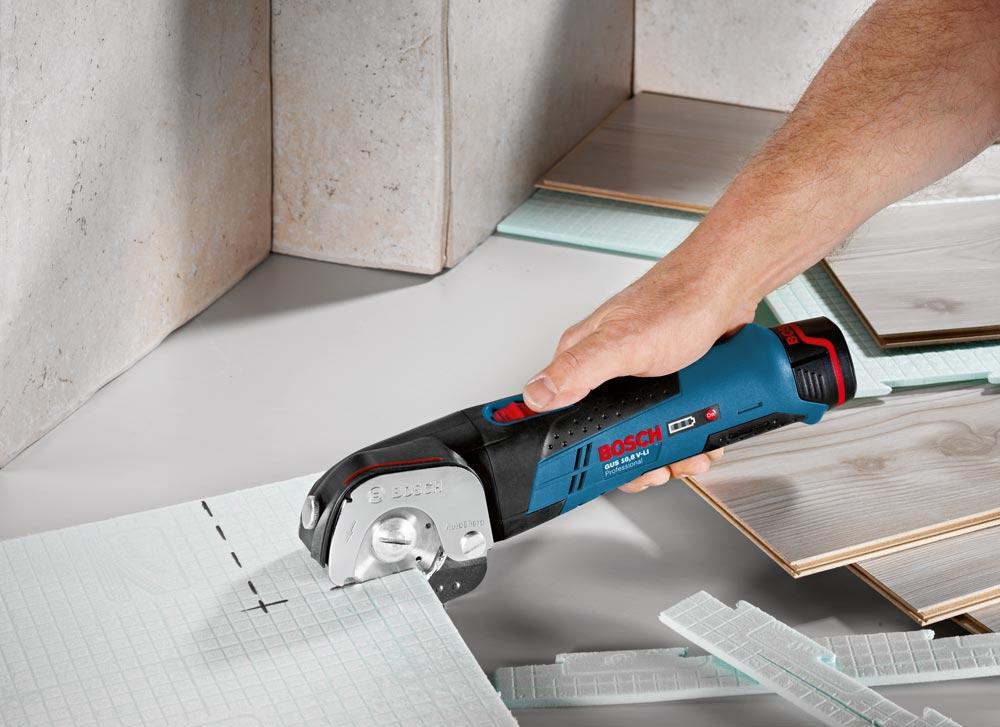 BOSCH Akku-Schere GUS 12V-300, 12 V  (ohne Akku/Ladegerät) in L-Boxx