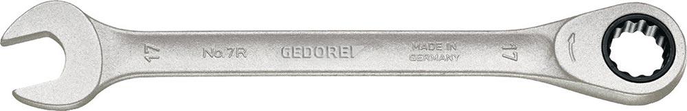 Maulringratschenschlüssel 7 R Schlüsselweite 11 mm Länge 164 mm gerade