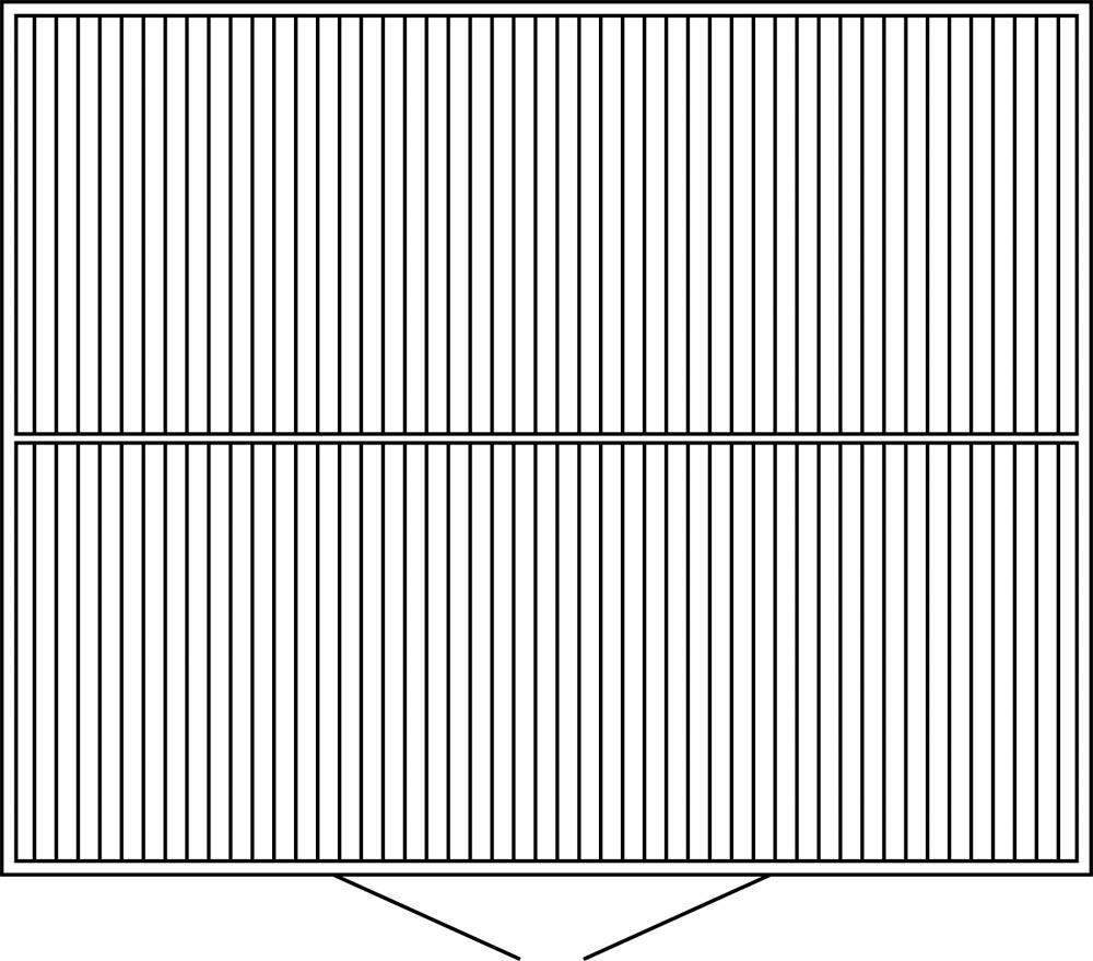 Umweltcontainer, verzinkt, vormontiert, Auffangvolumen 2x1300l, für wassergefährdende Flüssigkeiten, BxTxH 5075x4330x2605mm