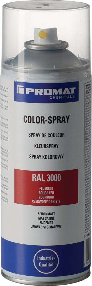 Colorspray feuerrot seidenmatt RAL 3000 400 ml Spraydose