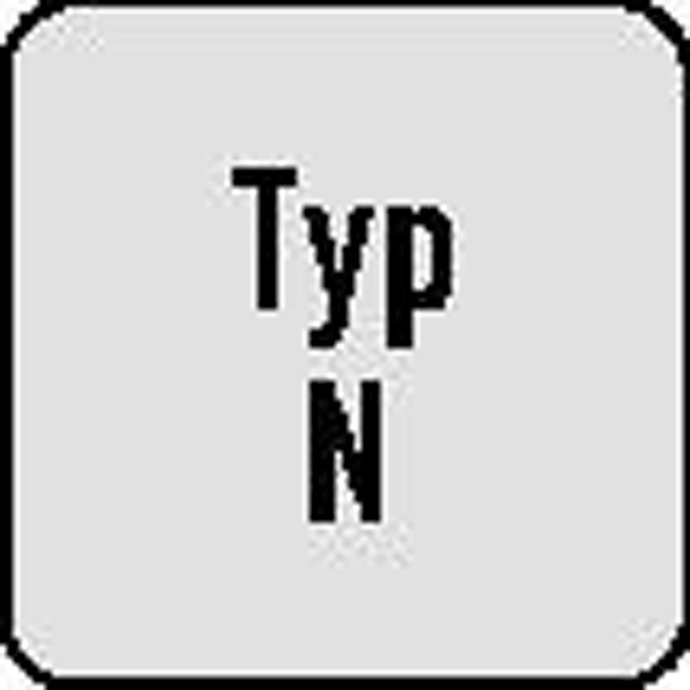 Viertelkreisprofilfräser DIN 6518 B Typ N Radius 3 mm HSS-Co DIN 1835 B Schneidenanzahl 4