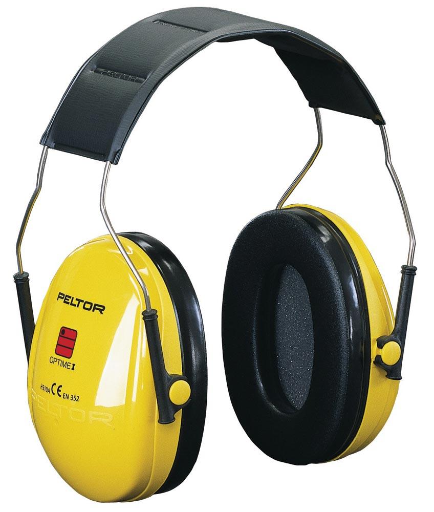 Gehörschutz OPTIME I EN 352-1 SNR 27 dB gepolsterter Kopfbügel weiche Polsterung