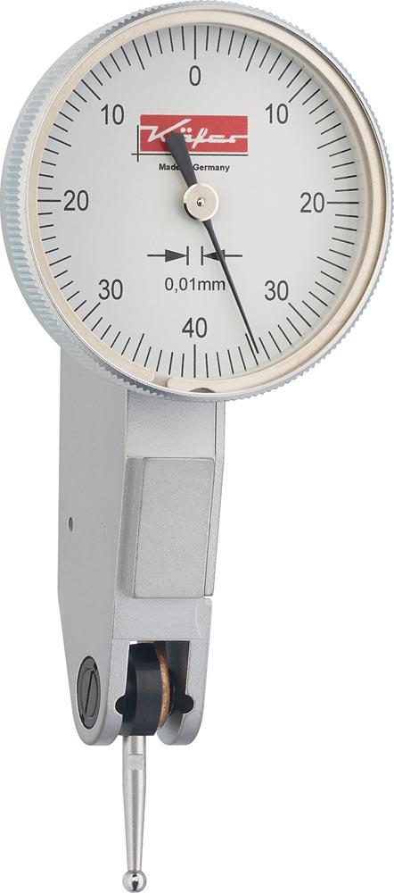 Fühlhebelmessgerät K 33 0,5 mm Ablesung 0,01 mm