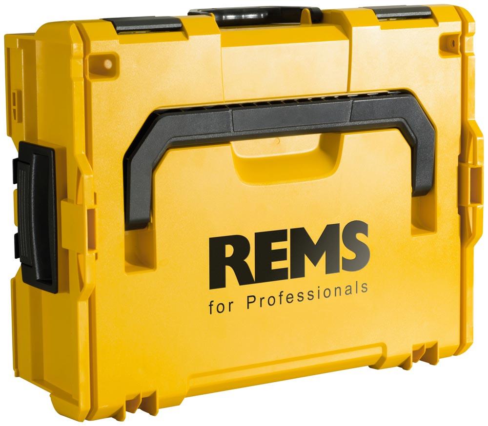 REMS Akku Pressmaschine Mini-Press 22 V Li-Ion inkl. Akku in L-Boxx Basic-Pack