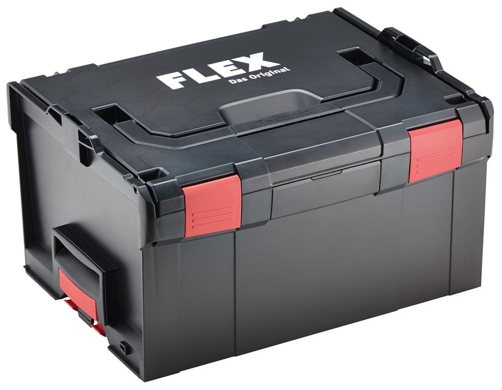 FLEX Rohrbandschleifer/Satinierer BSE 14-3 INOX Set (1400 Watt)