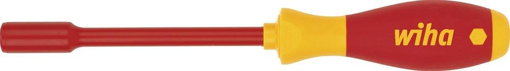 Sechskantsteckschlüssel 322 Schlüsselweite 10 mm Klingenlänge 125 mm Mehrkomponentengriff VDE isoliert Sechskantsteckschlüssel 322 Schlüsselweite 10 mm Klingenlänge 125 mm Mehrkomponentengriff VDE isoliert