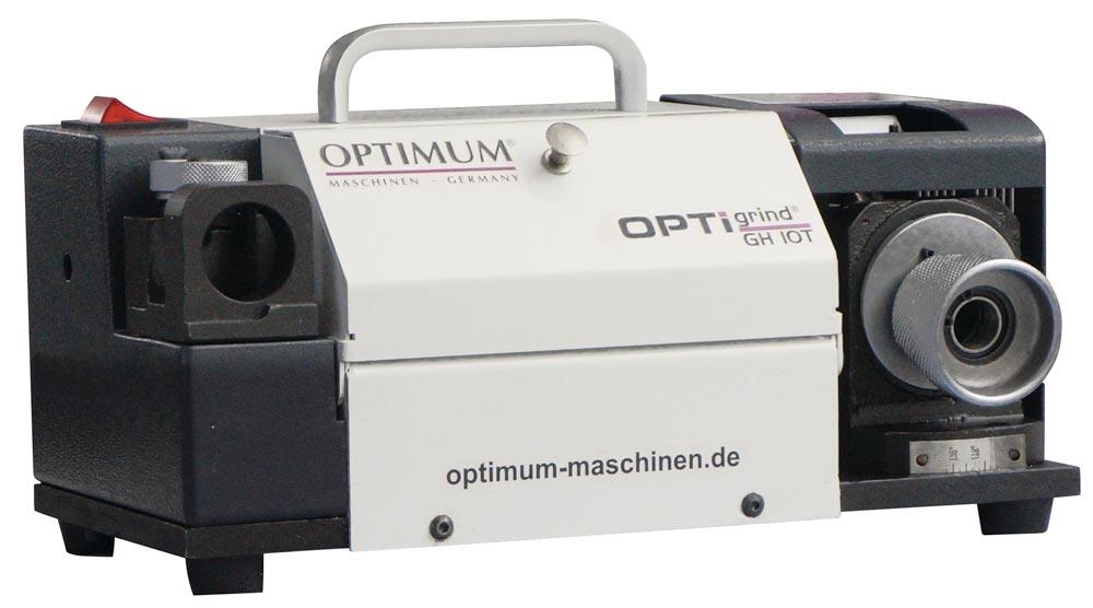 OPTIMUM Spiralbohrer-Schleifmaschine GH 10 T (Drm 2 - 13 mm) inkl. Spannzangen