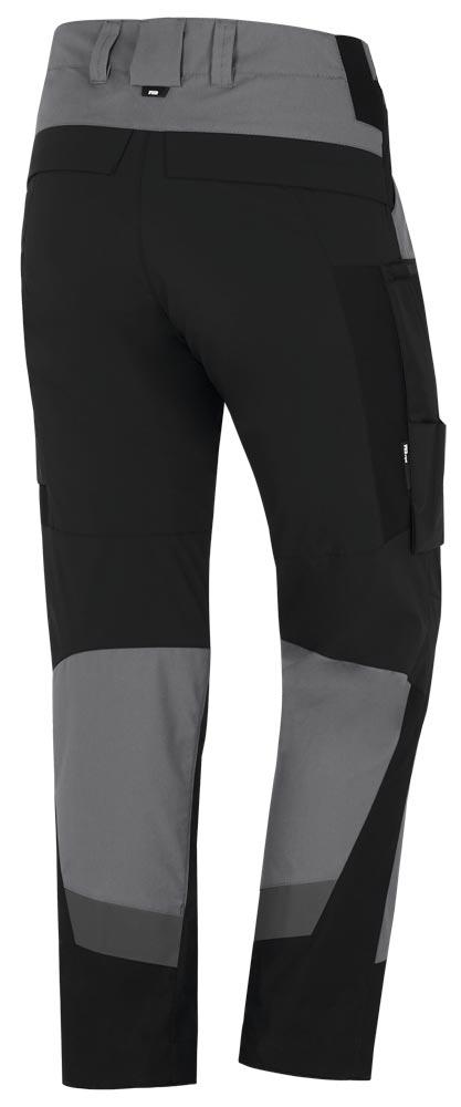 Arbeitshose elastisch MIO, grau-schwarz Gr. 58