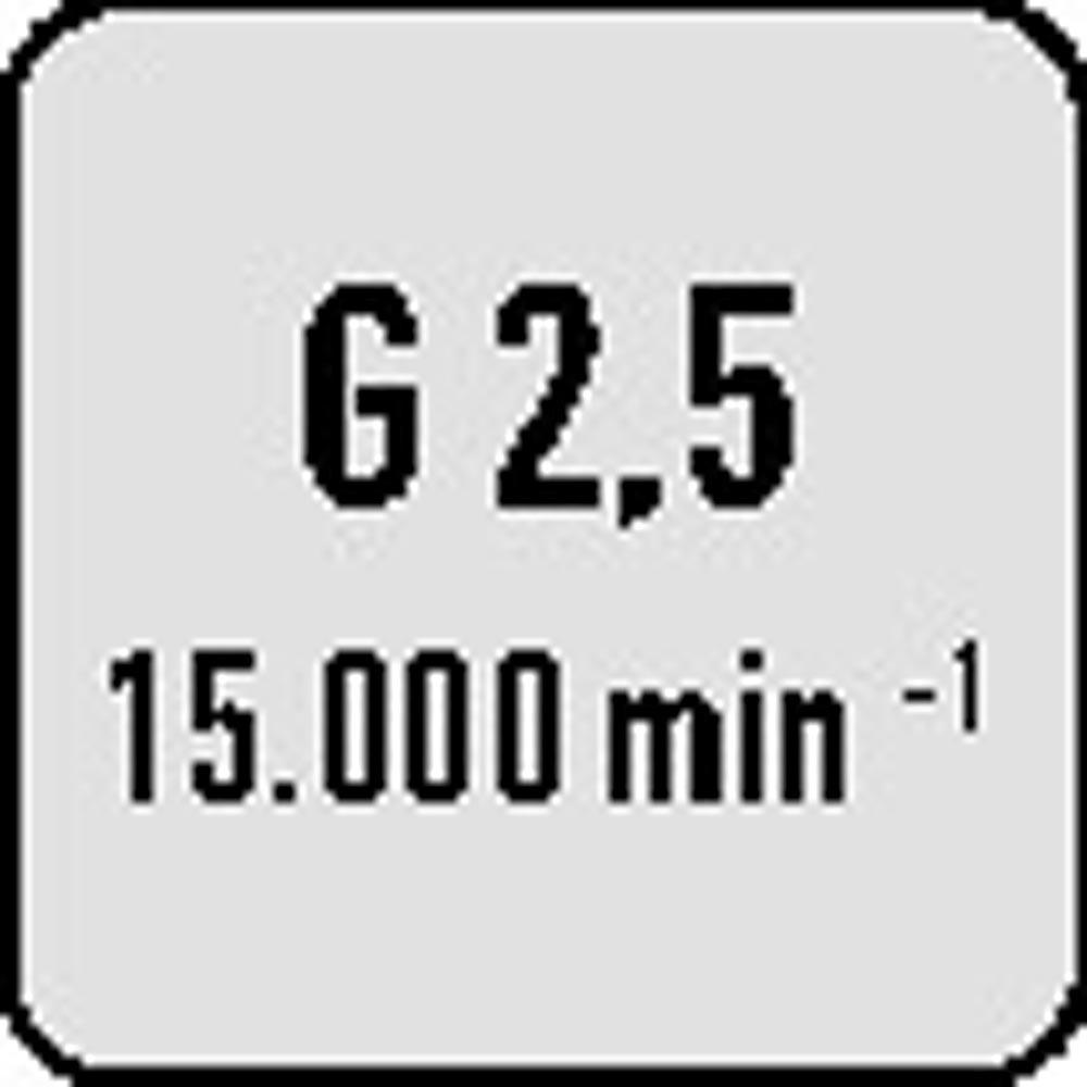 Quernutaufsteckfräsdorn DIN 69893A Spann-Ø 22 mm HSK-A63 Auskraglänge 50 mm