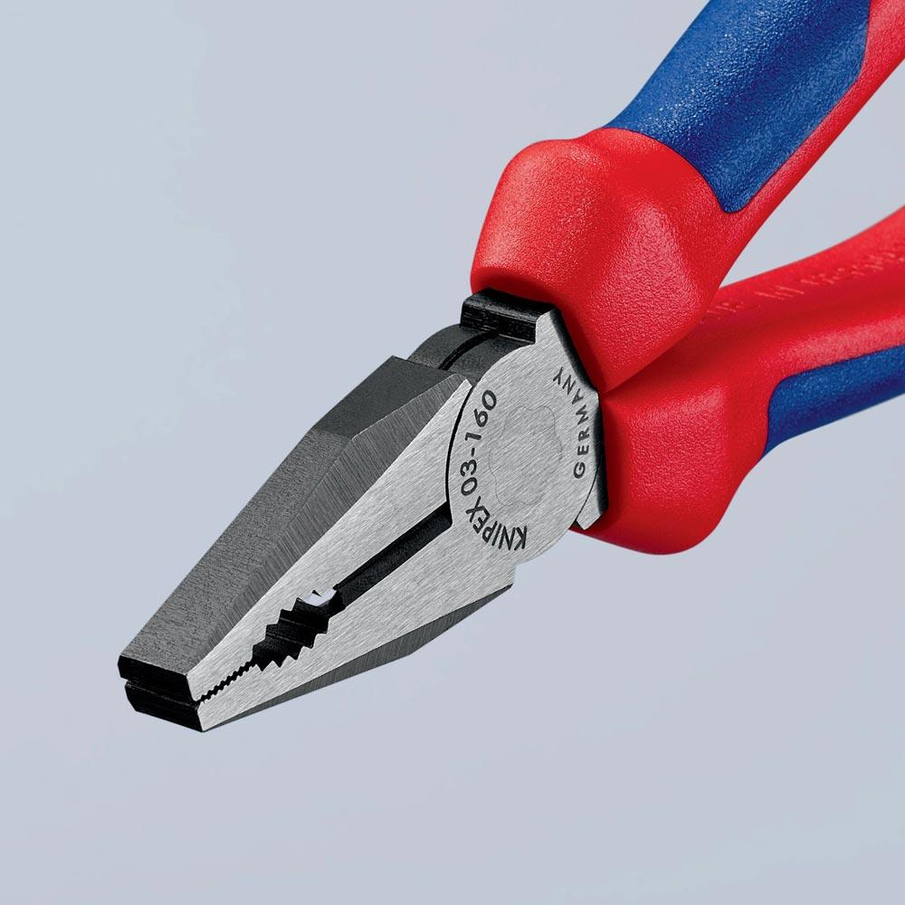 Kombizange Länge 160 mm poliert Comfort-Griffe