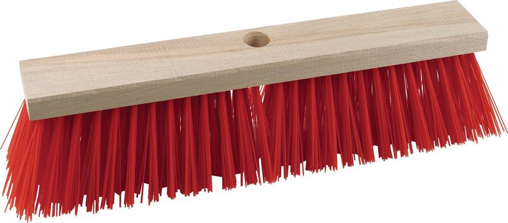 Straßenbesen Elaston Länge 400 mm mit Stielloch Flachholz