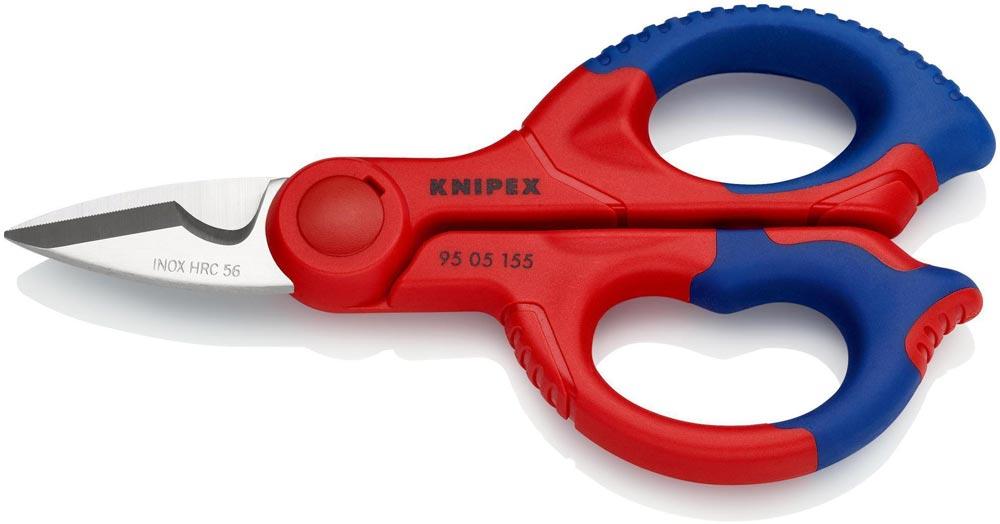 Elektriker-/Handwerkerschere Länge 155 mm 2-K.-Hüllen Elektriker-/Handwerkerschere Länge 155 mm 2-K.-Hüllen