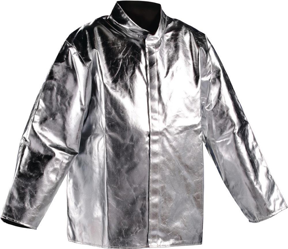 Hitzeschutzjacke Größe 56 silber 1 Stück