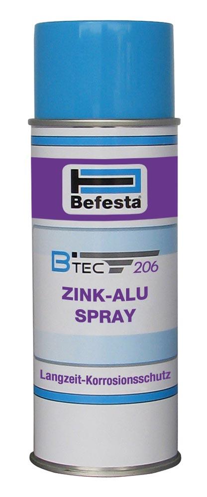 Zink-Alu-Spray Btec 206,400 ml