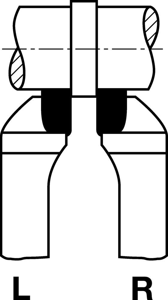 Eckdrehmeißel DIN 4978 ISO3 16 x 10 mm rechts