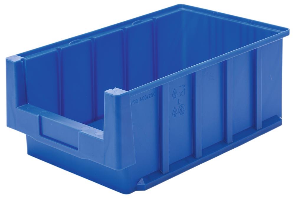 Regalkasten VKB L600xB230xH150mm blau PP LA-KA-PE