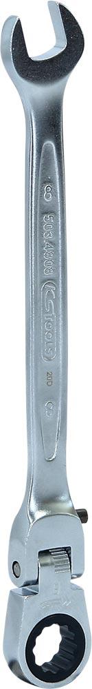 Gelenk-Ratschen-Ringmaulschlüssel GEARplus, feststellbar, 16 mm