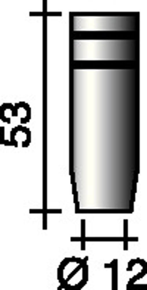 Gasdüse konisch 12 mm passend für ERGOPLUS 15