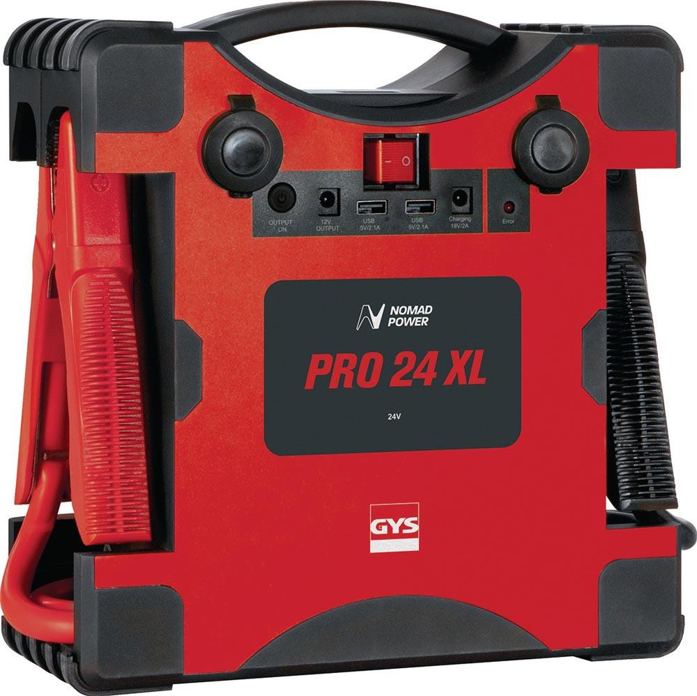 Lithium Booster NOMAD POWER PRO 24 XL Ladespannung 24 V Startstrom 1400 A