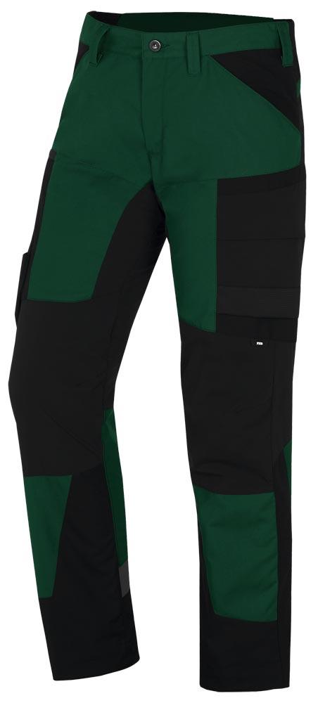Arbeitshose elastisch MIO, grün-schwarz Gr. 60