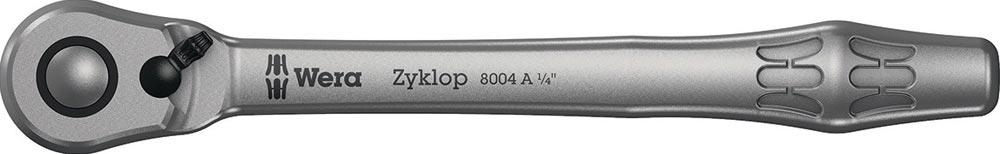 Hebelumschaltknarre Zyklop Metal switch 1/4  72 Zähne Umschalthebel