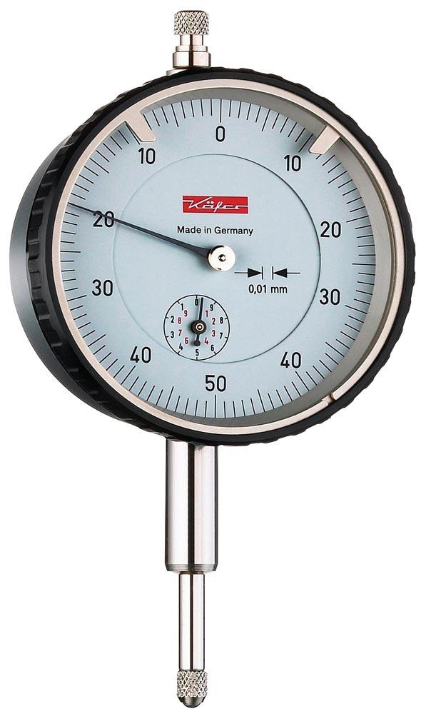 Messuhr M2T B 10 mm Ablesung 0,01 mm Ziffernblattbezifferung beids. 0-50-0