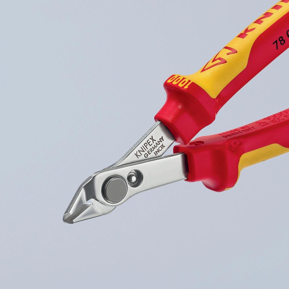 Elektronik-Seitenschneider Electronic Super-Knips® Länge 125 mm Form 0 Facette nein VDE poliert Elektronik-Seitenschneider Electronic Super-Knips® Länge 125 mm Form 0 Facette nein VDE poliert