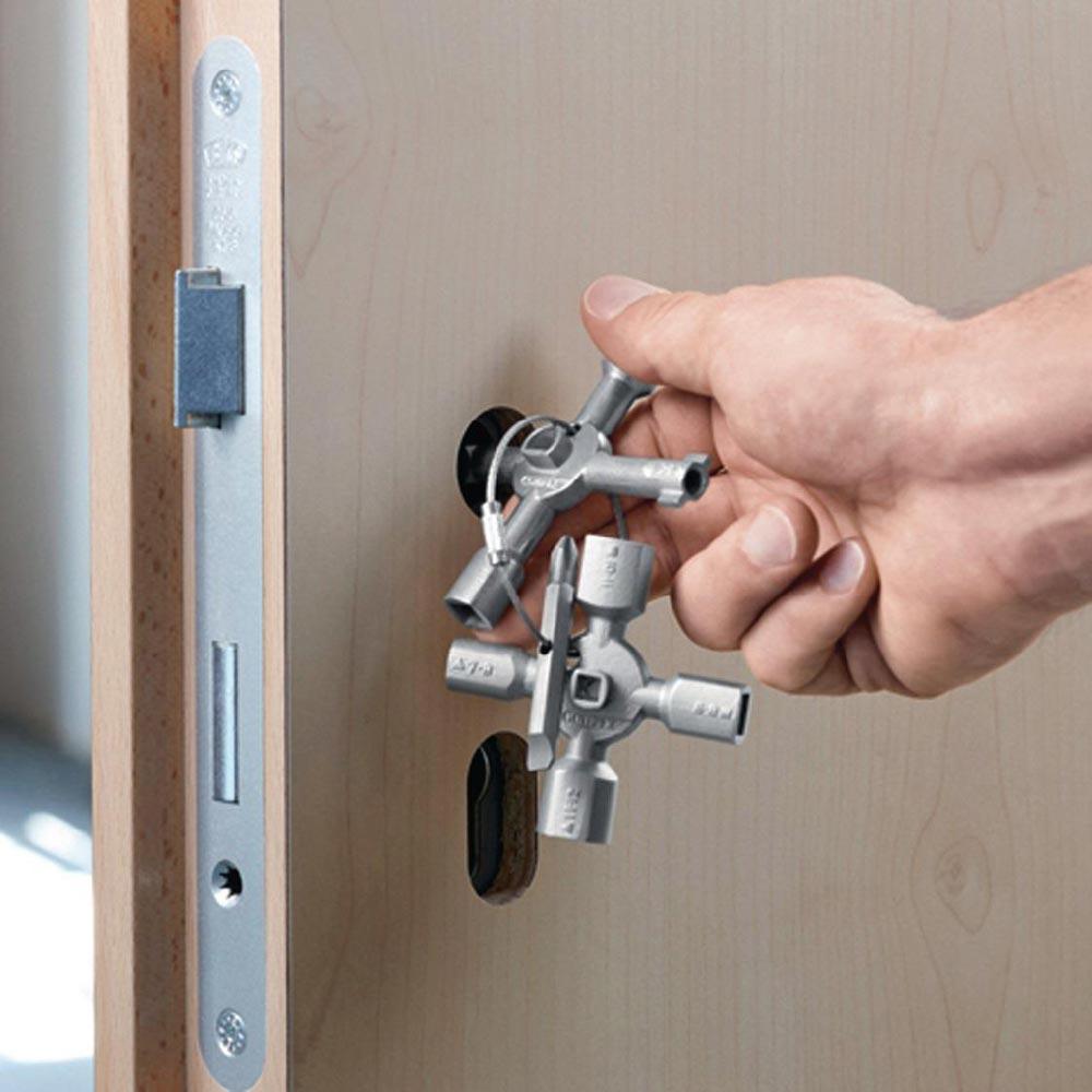 Schaltschrankschlüssel TwinKey® 6 Funktionen mit Magnet Verbindung Schaltschrankschlüssel TwinKey® 6 Funktionen mit Magnet Verbindung