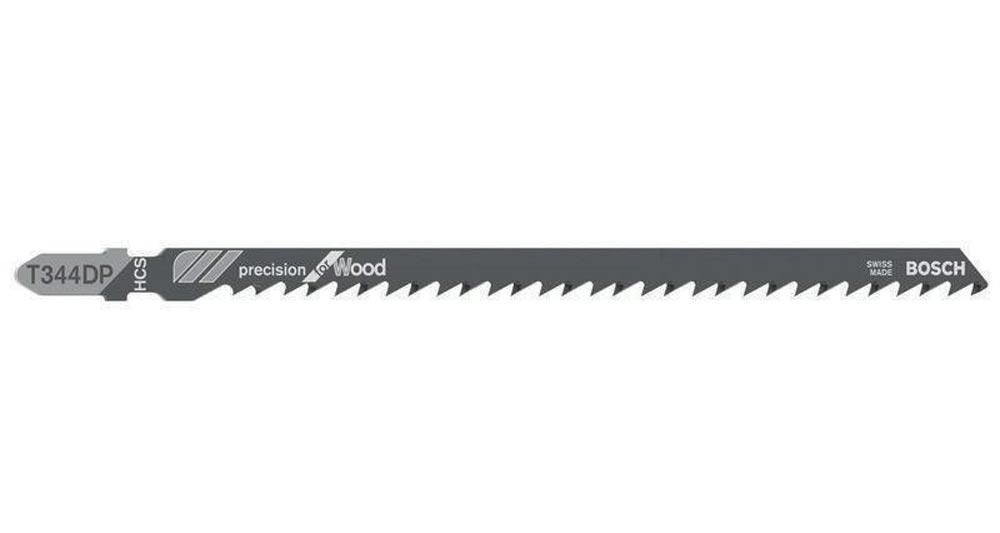 Stichsägeblatt T 344 DP Gesamtlänge 152 mm Zahnteilung 4 mm HCS 5 Stück / Karte