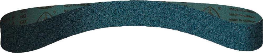 Schleifband CS 411 Y Länge 2000 mm Breite 150 mm Körnung 40 für Stahl / INOX / NE Zirkonkorund