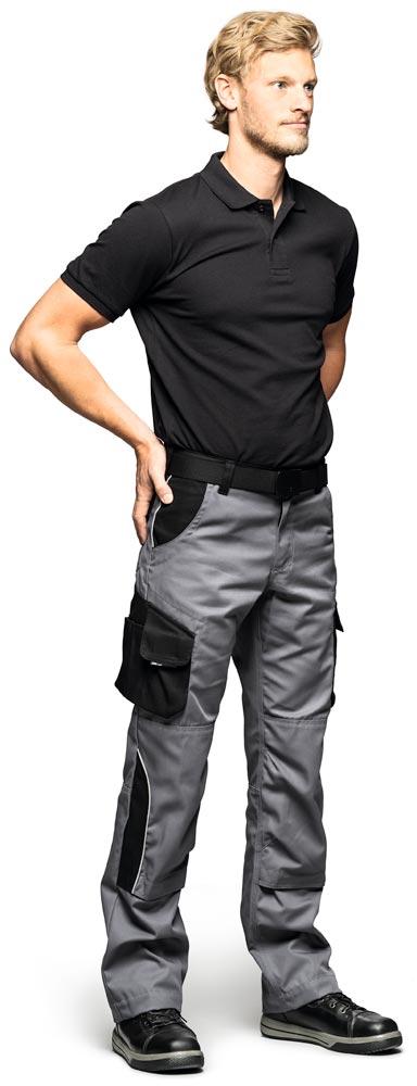 Arbeitshose Twill BRUNO, anthrazit-schwarz Gr. 102 Arbeitshose Twill BRUNO, anthrazit-schwarz Gr. 102